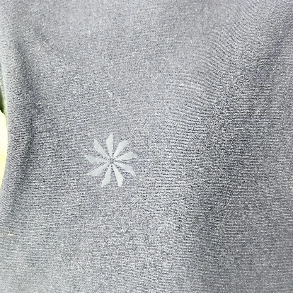 Athleta Swim Top Women Small‎ Blue Green Racerback Bathing Suit Tank Built Bra